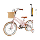 16 inches Kid's Bike Child Bicycle for Ages 7-9 Years Boys and Girls with Basket