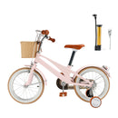 16 inches Kid's Bike Child Bicycle for Ages 7-9 Years Boys and Girls with Basket