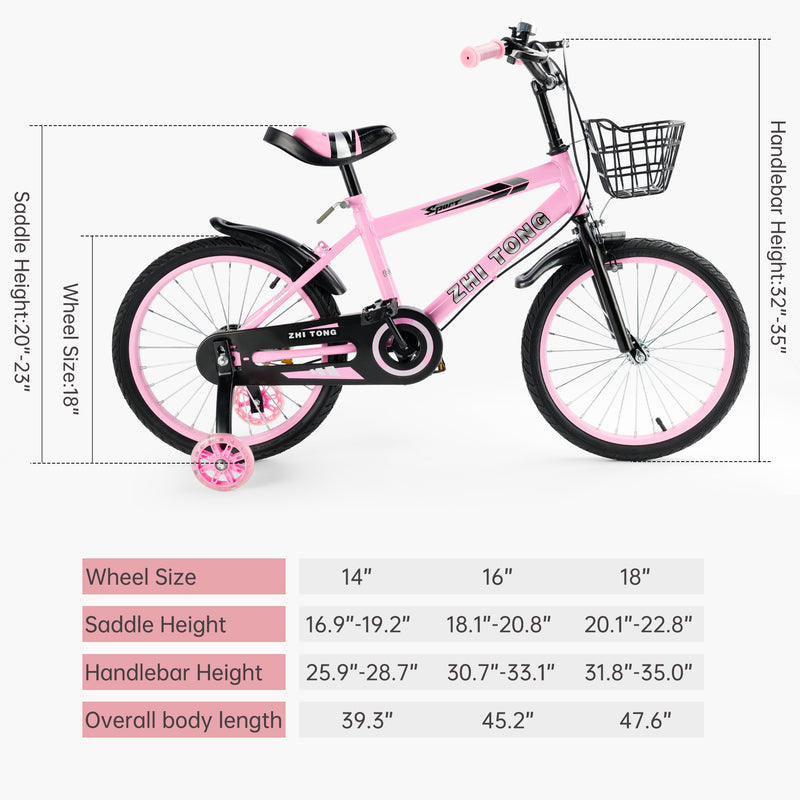 14/16/18 inches Kid's Bike Child Bicycle