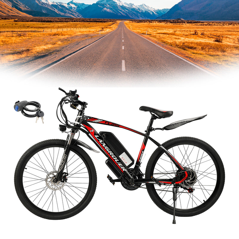 48V 10AH 500W 21 speed 26 inches electric mountain bike MTB Bicycle E-bike