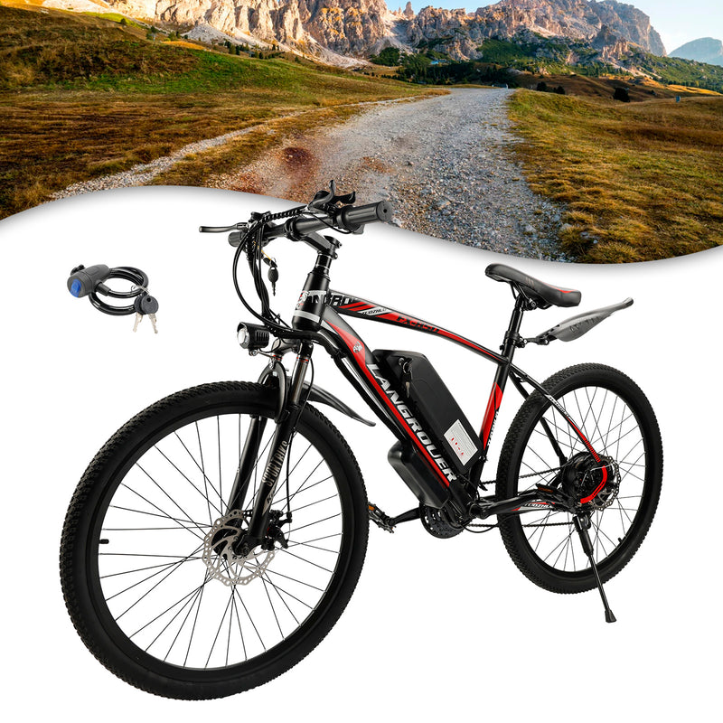 48V 10AH 500W 21 speed 26 inches electric mountain bike MTB Bicycle E-bike