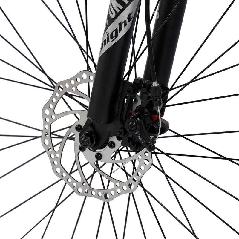 27.5" wheels 27 speed double disc brake mountain bike MTB for adults Silver