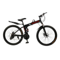 26" wheels 27 speed double disc brake folding mountain bike MTB for adults