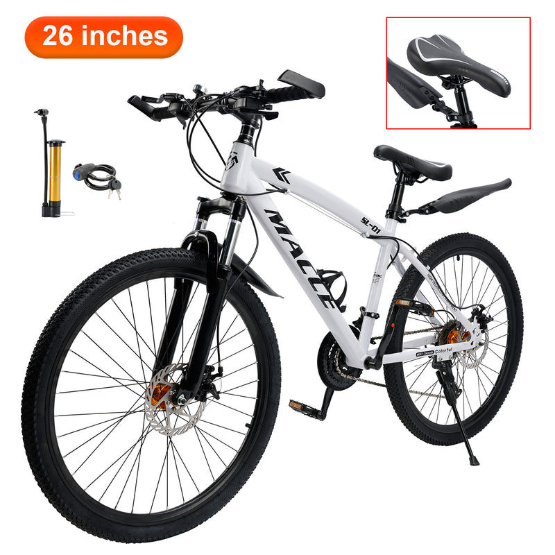 27 speed double disc brake Suspension Fork mountain bike MTB for adults