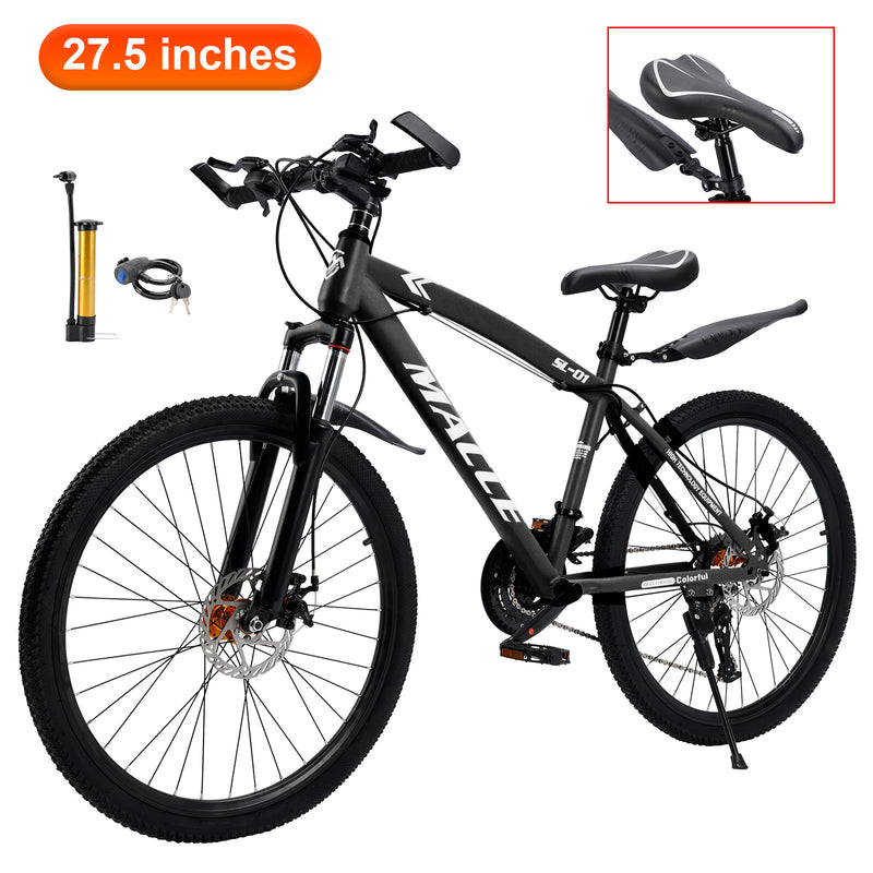 27 speed double disc brake Suspension Fork mountain bike MTB for adults