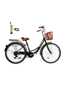 7 speed 26" Spoke Wheel Cruiser Bike Women Bicycle Girl's City Bike