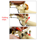 Children/Lady Folding Pet Dog Tricycle Cart Reverse Three-wheel Bike