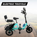 Three Wheel Electric Tricycle for Adults 3 Wheel Motorized Folding E-Bike