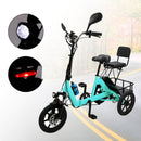 Three Wheel Electric Tricycle for Adults 3 Wheel Motorized Folding E-Bike