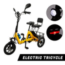 Three Wheel Electric Tricycle for Adults 3 Wheel Motorized Folding E-Bike