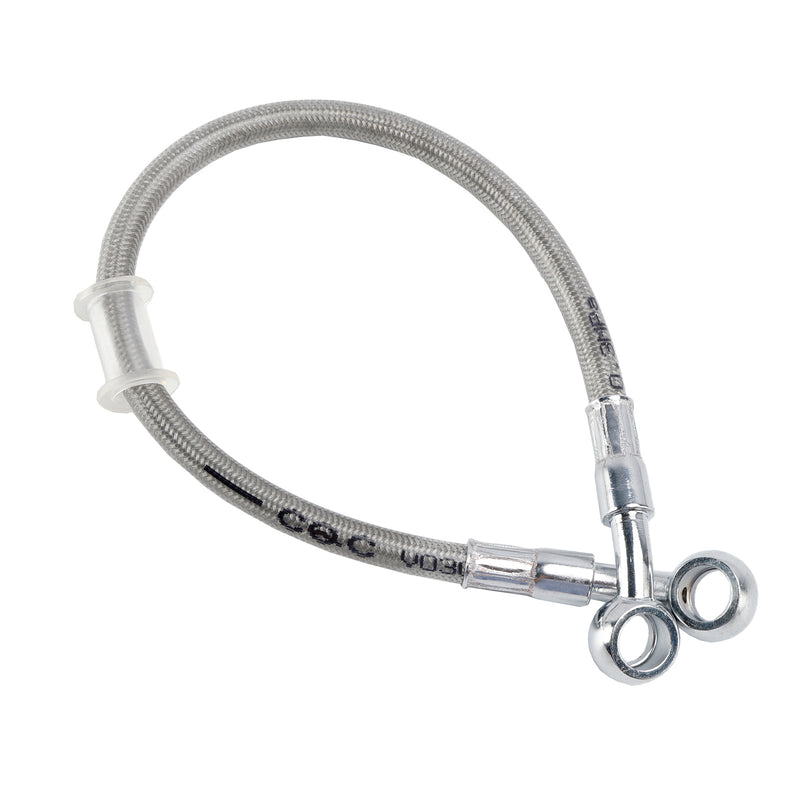 35cm/14 M10 Brake Oil Hose Line Banjo Fitting Stainless Steel End