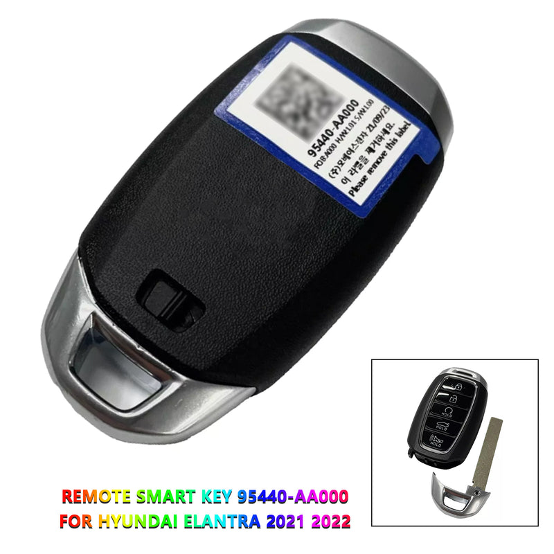 Remote Smart Control Key 95440-AA000 For Hyundai Elantra 2021 2022