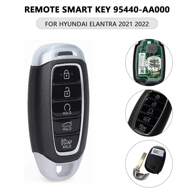 Remote Smart Control Key 95440-AA000 For Hyundai Elantra 2021 2022