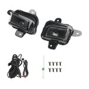 Front Bumper LED Fog Light + Cover +Wire Harness For GMC Sierra 1500 2022-2024