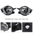 Pair Front Fog Light Without Bulbs For BMW E90 3-Serise 2006-2008 6948373