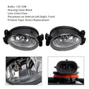 Pair Front  Fog Light Lamps With Bulbs For Mercedes Benz W204 W211 W164 C219