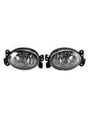 Pair Front  Fog Light Lamps With Bulbs For Mercedes Benz W204 W211 W164 C219