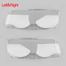 BMW E38 1999-2001 L/R 1PC Car Clear Headlight Headlamp Lens Cover Shell