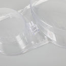 Left +Right Headlight Lens Plastic Cover Shell For Mercedes E Class W210 98-2002