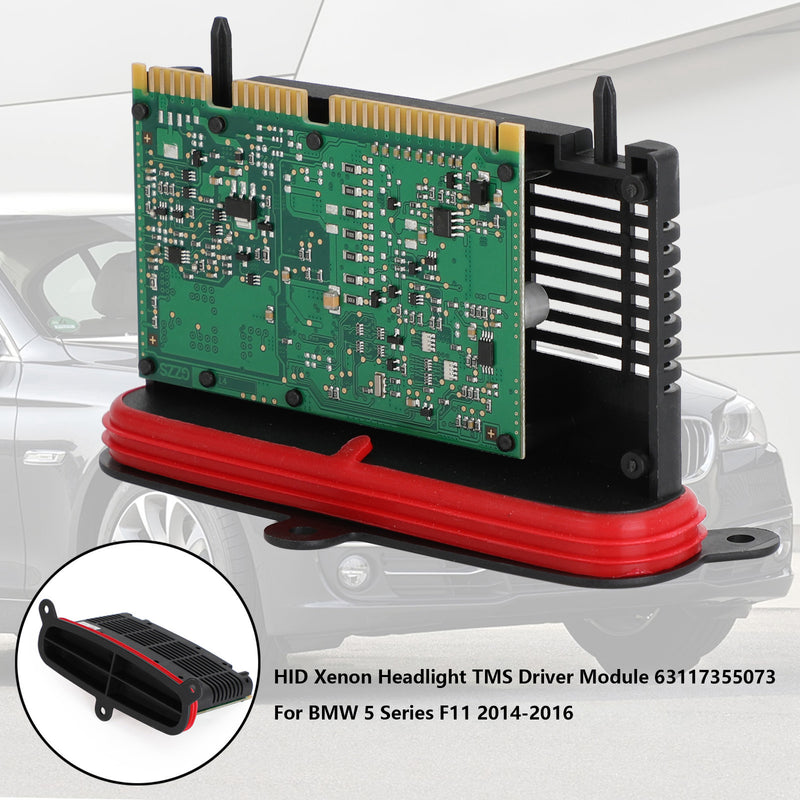 HID Xenon Headlight TMS Driver Module 63117355073 For BMW 5 Series F11 2014-2016