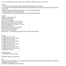 HID Xenon Headlight TMS Driver Module 63117355073 For BMW 5 Series F11 2014-2016