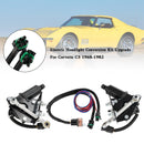 Corvette C3 1968-1982 Electric Headlight Conversion Kit Upgrade