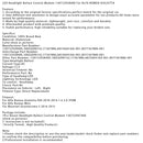 LED Headlight Ballast Control Module 130732928400 For ALFA ROMEO GIULIETTA