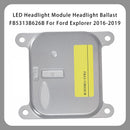 LED Headlight Module Headlight Ballast FB5313B626B For Ford Explorer 2016-2019