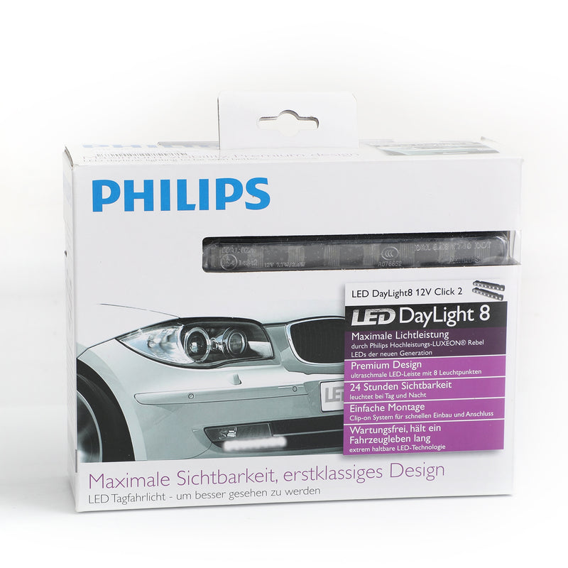 PHILIPS Luxeon LED DayLight 8 Daytime Running Light DRL Light lamp 12824 12V Generic