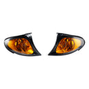 Front Indicator Turn Signal Yellow Corner Lights For BMW 3 Series E46 02-05 Generic