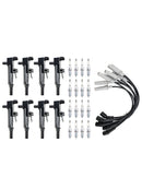 2008 2009 Jeep Grand Cherokee V8 4.7L 8X lgnition Coil +Spark Plug +Wire UF601