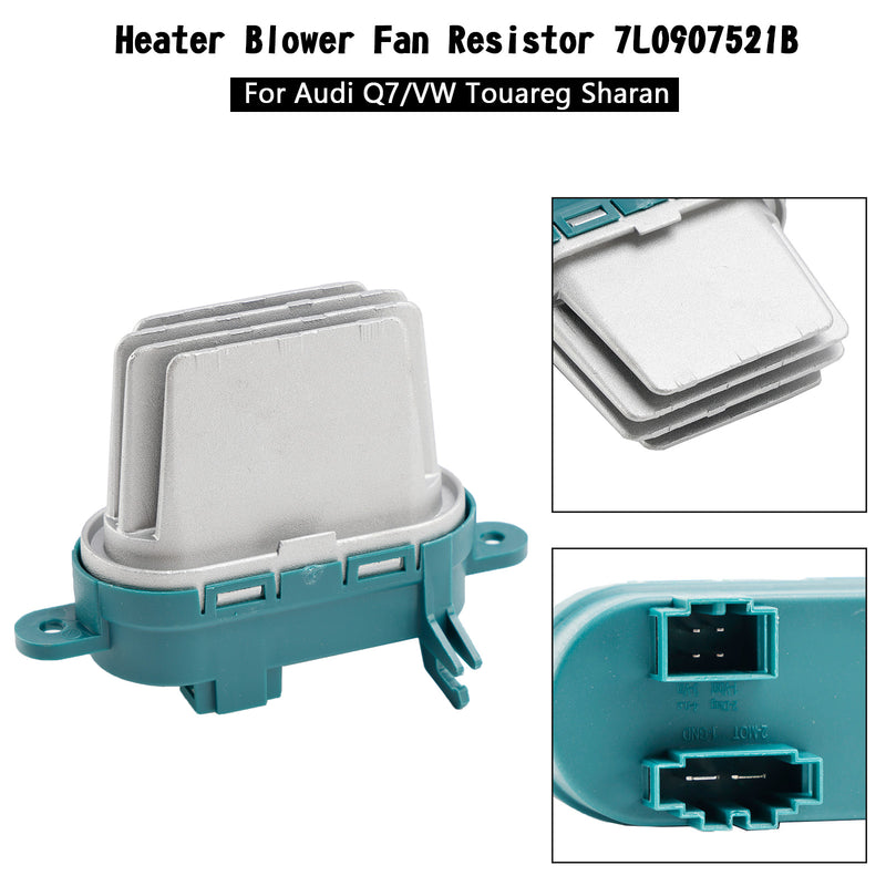 Heater Blower Fan Resistor 7L0907521B For Audi Q7/VW Touareg Sharan Generic