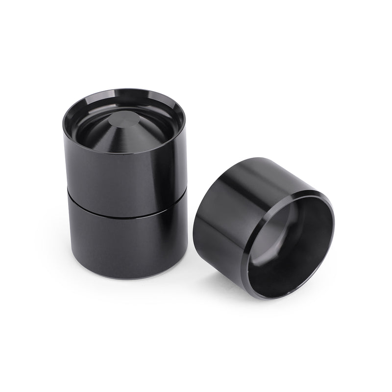 8 X Aluminum Storage Cups For NAPA 4003 / WIX 24003 OD:1.797" ID 1.620" Black