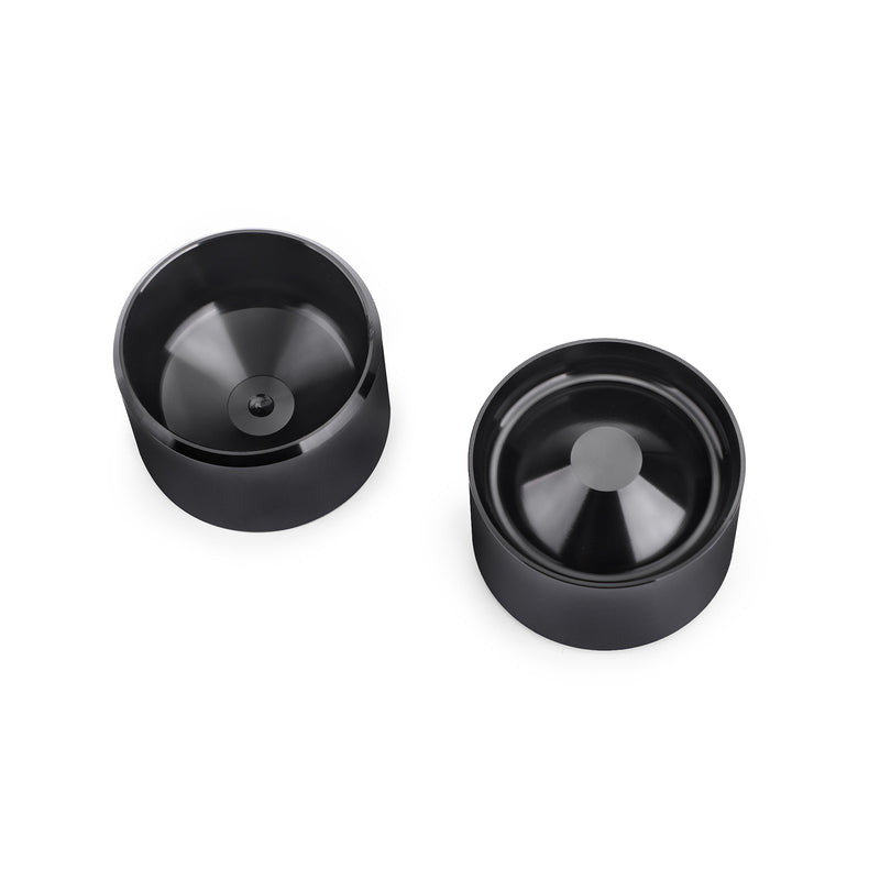8 X Aluminum Storage Cups For NAPA 4003 / WIX 24003, OD: 1.797" +/-.004 Black