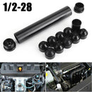 OD 1.375" L 8" Aluminum Fuel Filter 1/2-28 For NAPA 4003 WIX 24003 For Car Only