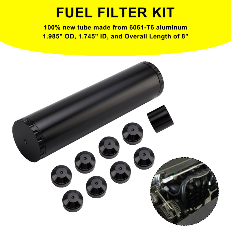 1/2-28 Fuel Filter For NAPA 4003 WIX 24003 OD 1.985" ID 1.745" L 8" For Car Only