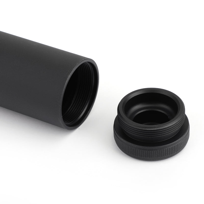 Matte Black Aluminum Car Fuel Filter 1/2-28 for NAPA 4003 WIX 24003 L 10.875"
