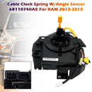 68110740AE Clock Spring with Angle Sensor 9 PINS For Dodge RAM 2013-2020