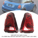 L&R LED Tail lights Lamps For BMW Mini R56 R57 R58 R59 Cooper S 2007-2015 RED