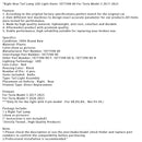 Right Rear Tail Lamp LED Light Outer 1077398-00 For Tesla Model 3 2017-2023