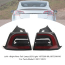 L+R Rear Tail Lamp LED Light 1077399-00,1077398-00 For Tesla Model 3 2017-2023