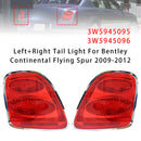 2009-2012 For Bentley Continental Flying Spur Left+Right Tail Light 3W5945095 3W5945096