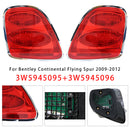 2009-2012 For Bentley Continental Flying Spur Left+Right Tail Light 3W5945095 3W5945096