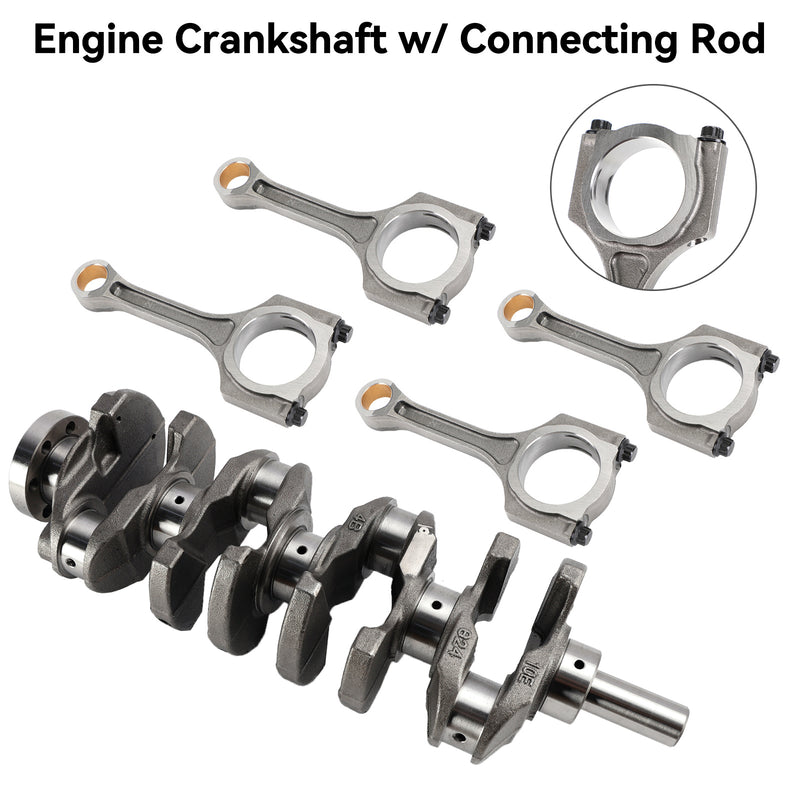 2013-2018 Hyundai Santa Fe Sport 2.4L Engine Crankshaft w/ Connecting Rod 23510-2G500 23111-2G200