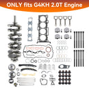 Kia Forte (YD) 2012?C2018 G4KH 2.0T Engine Rebuild Kit w/ Crankshaft Con Rods Timing Kit