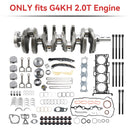 Kia Forte (YD) 2012?C2018 G4KH 2.0T Engine Rebuild Kit w/ Crankshaft Con Rods Timing Kit