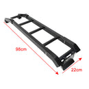 New Aluminum Car Rear Tail Door Ladder Climbing Fit For Suzuki Jimny 2019+ BLK Generic