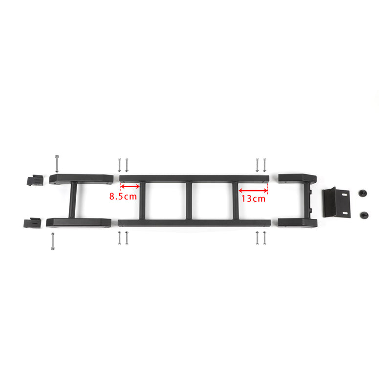 New Aluminum Car Rear Tail Door Ladder Climbing Fit For Suzuki Jimny 2019+ BLK Generic
