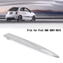 Fiat 500 2007-2015 Pair Chrome Front Bumper Upper Grill Moulding Trim
