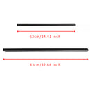 4pcs Door Belt Weatherstrip Molding Seal For Honda Fit Jazz 2008-2013